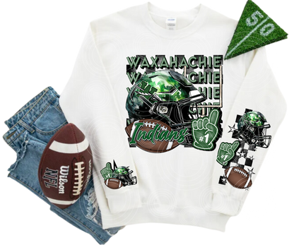Waxahachie Indians with sleeve and pocket