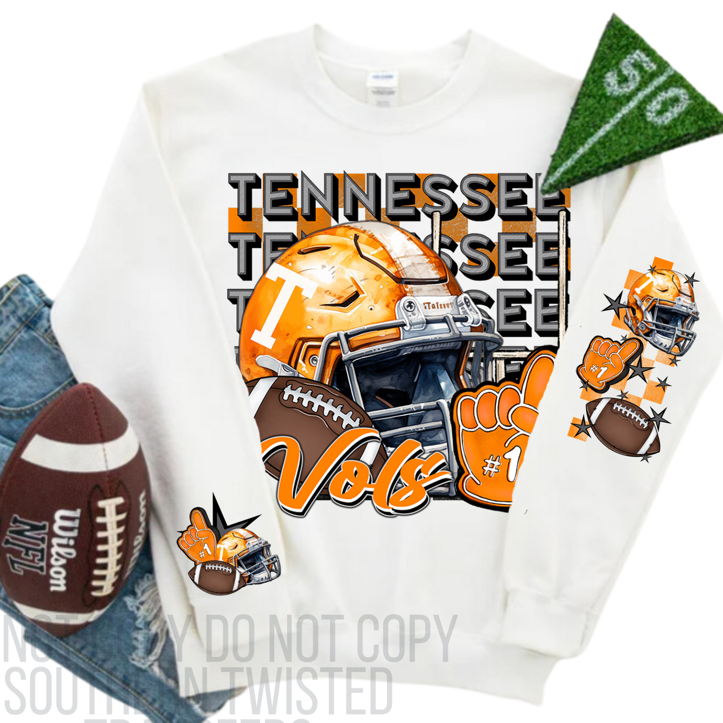 tennessee vols with all 3 designs