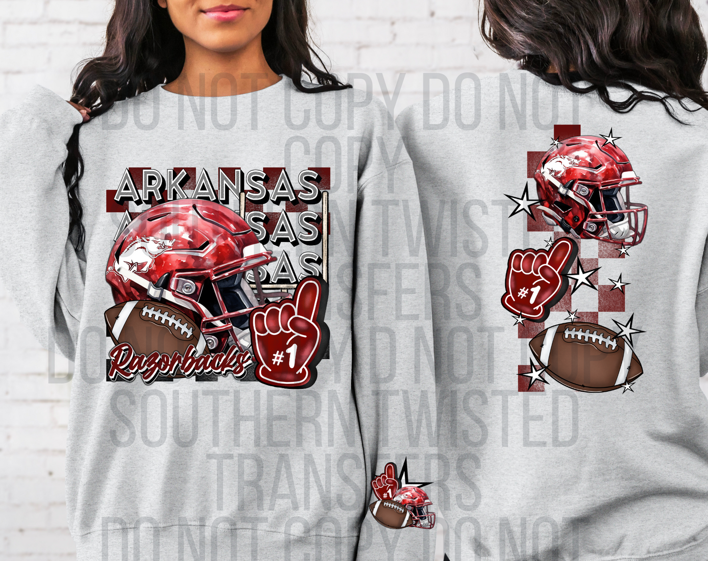 RAZORBACKS with all 3 designs