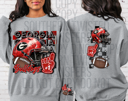 BULLDOGS with all 3 designs