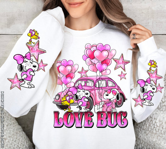 LOVE BUG WITH 2 SLEEVES