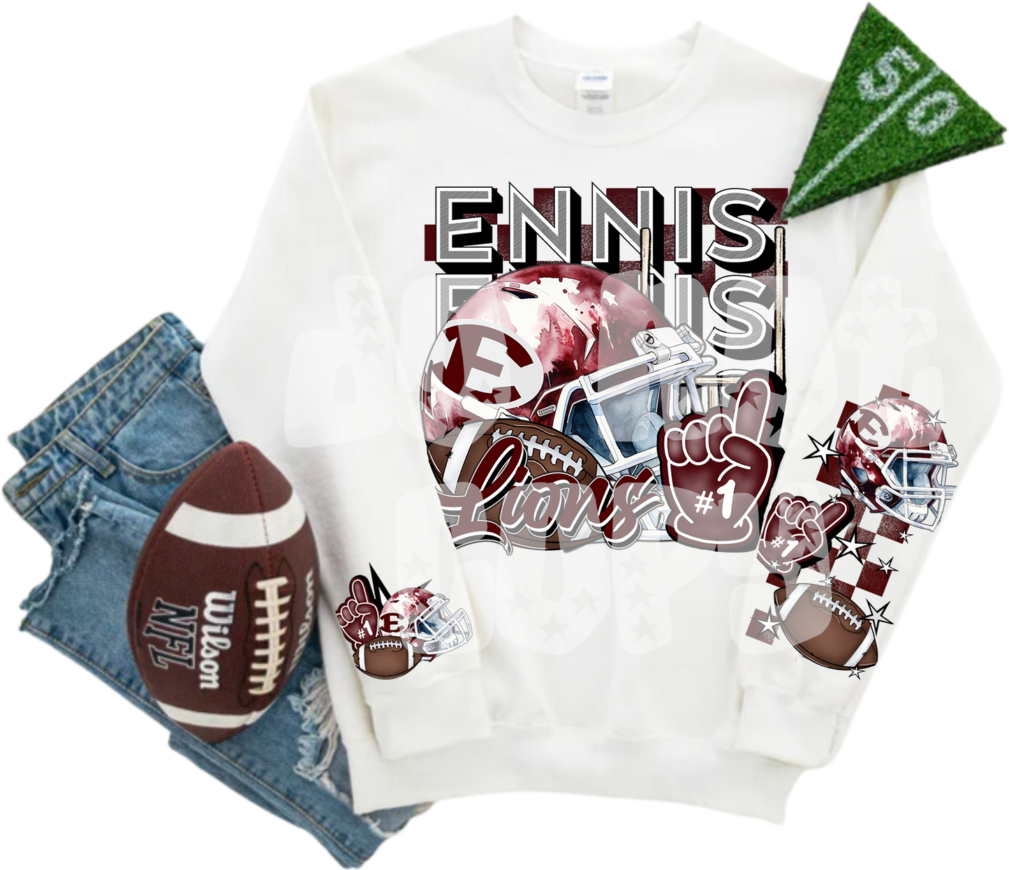 ENNIS LIONS ALL 3 DESIGNS