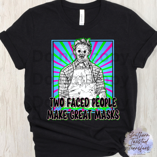 TWO FACED MAKE GREAT MASK