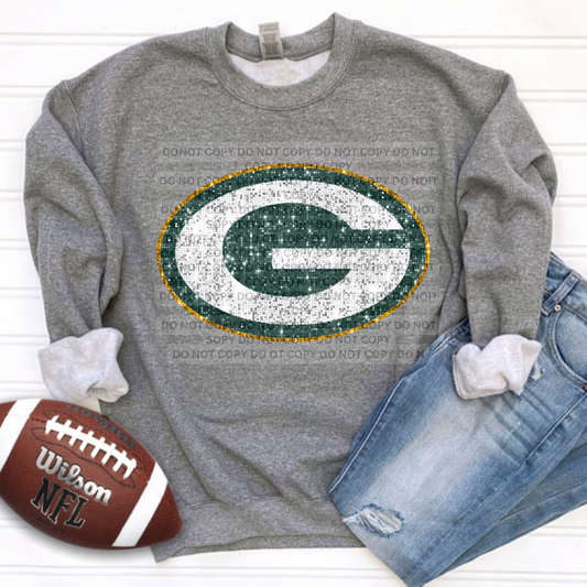 faux sequin packers