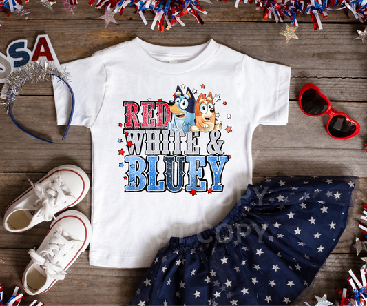 RED WHITE AND BLUEY SS DESIGN