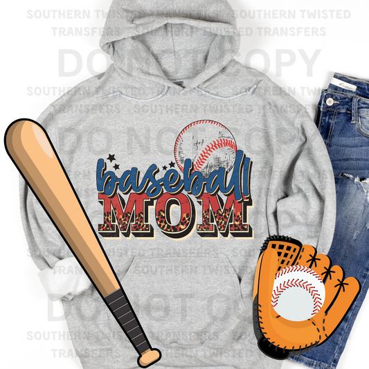 Baseball Mom Red/Blue
