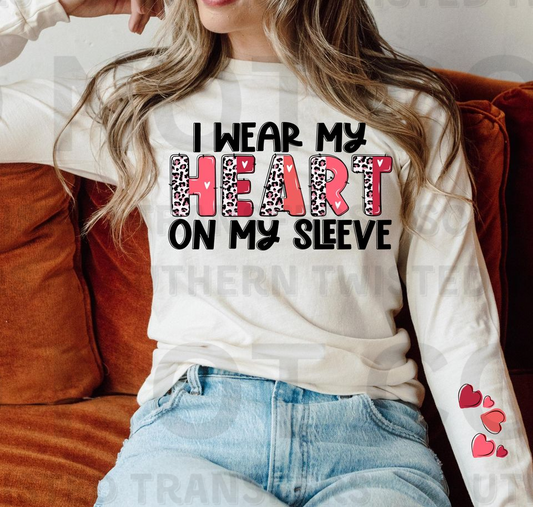 Heart on sleeve (BOTH PIECES)- designer Three Girls Grace